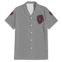 I'm Never Alone Skull Demon Family Matching Puletasi Dress and Hawaiian Shirt - Wonder Print Shop