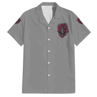 I'm Never Alone Skull Demon Hawaiian Shirt - Wonder Print Shop