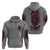 I'm Never Alone Skull Demon Hoodie - Wonder Print Shop