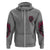 I'm Never Alone Skull Demon Hoodie - Wonder Print Shop