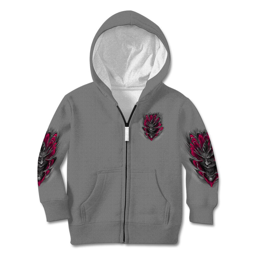 I'm Never Alone Skull Demon Kid Hoodie - Wonder Print Shop