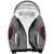 I'm Never Alone Skull Demon Sherpa Hoodie - Wonder Print Shop