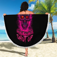 Judge Me When Yours Perfect Otherwise Shut Up Beach Blanket - Wonder Print Shop