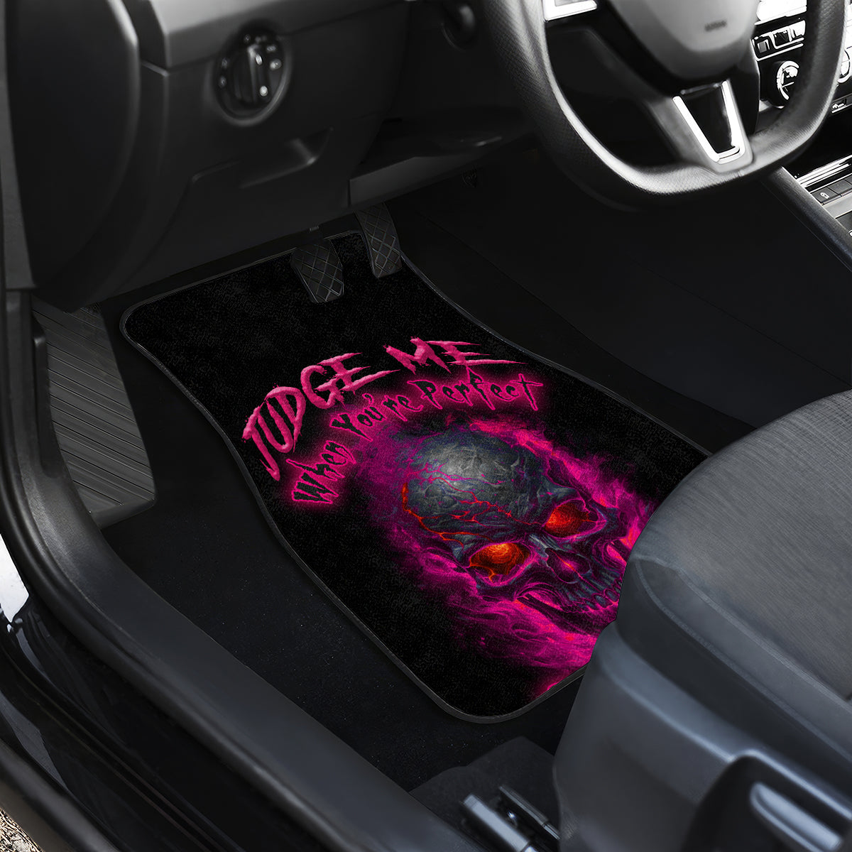 Judge Me When Yours Perfect Otherwise Shut Up Car Mats - Wonder Print Shop