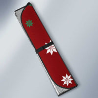 Sign Language Merry Christmas Auto Sun Shade Xmas Holiday Patterns - Wonder Print Shop