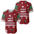 Sign Language Merry Christmas Baseball Jersey Xmas Holiday Patterns - Wonder Print Shop