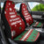 Sign Language Merry Christmas Car Seat Cover Xmas Holiday Patterns - Wonder Print Shop