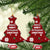 Sign Language Merry Christmas Ceramic Ornament Xmas Holiday Patterns - Wonder Print Shop