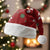 Sign Language Merry Christmas Santa Hat Xmas Holiday Patterns - Wonder Print Shop