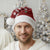 Sign Language Merry Christmas Santa Hat Xmas Holiday Patterns - Wonder Print Shop