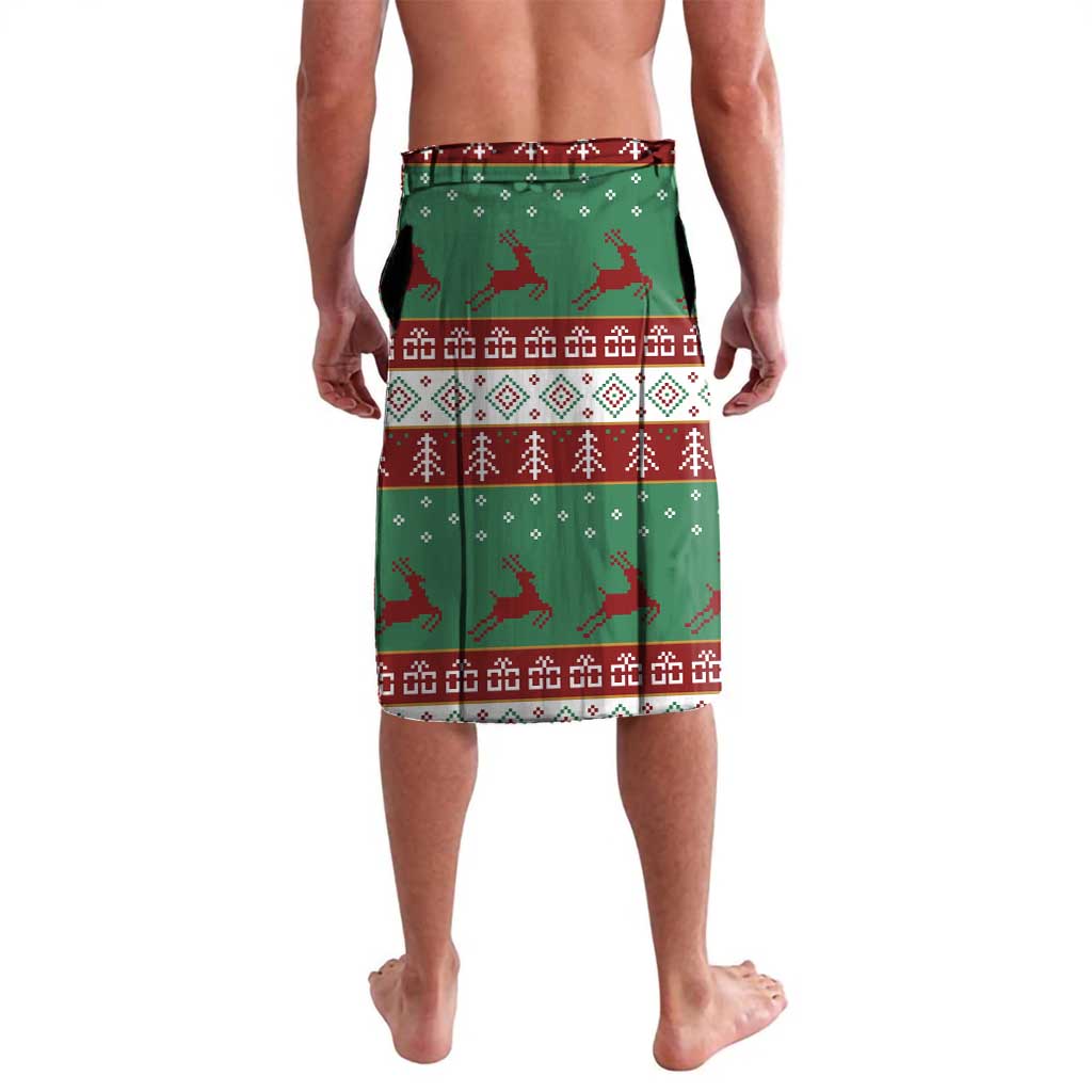 Sign Language Merry Christmas Lavalava Xmas Holiday Patterns - Wonder Print Shop