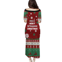 Sign Language Merry Christmas Puletasi Xmas Holiday Patterns - Wonder Print Shop