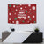 Sign Language Merry Christmas Tapestry Xmas Holiday Patterns - Wonder Print Shop