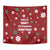 Sign Language Merry Christmas Tapestry Xmas Holiday Patterns - Wonder Print Shop