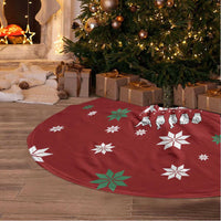 Sign Language Merry Christmas Tree Skirt Xmas Holiday Patterns - Wonder Print Shop