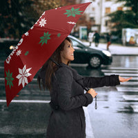 Sign Language Merry Christmas Umbrella Xmas Holiday Patterns - Wonder Print Shop