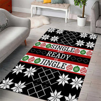 Single Ready To Jingle Christmas Area Rug Xmas Holiday Patterns - Wonder Print Shop
