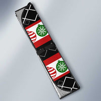 Single Ready To Jingle Christmas Auto Sun Shade Xmas Holiday Patterns - Wonder Print Shop