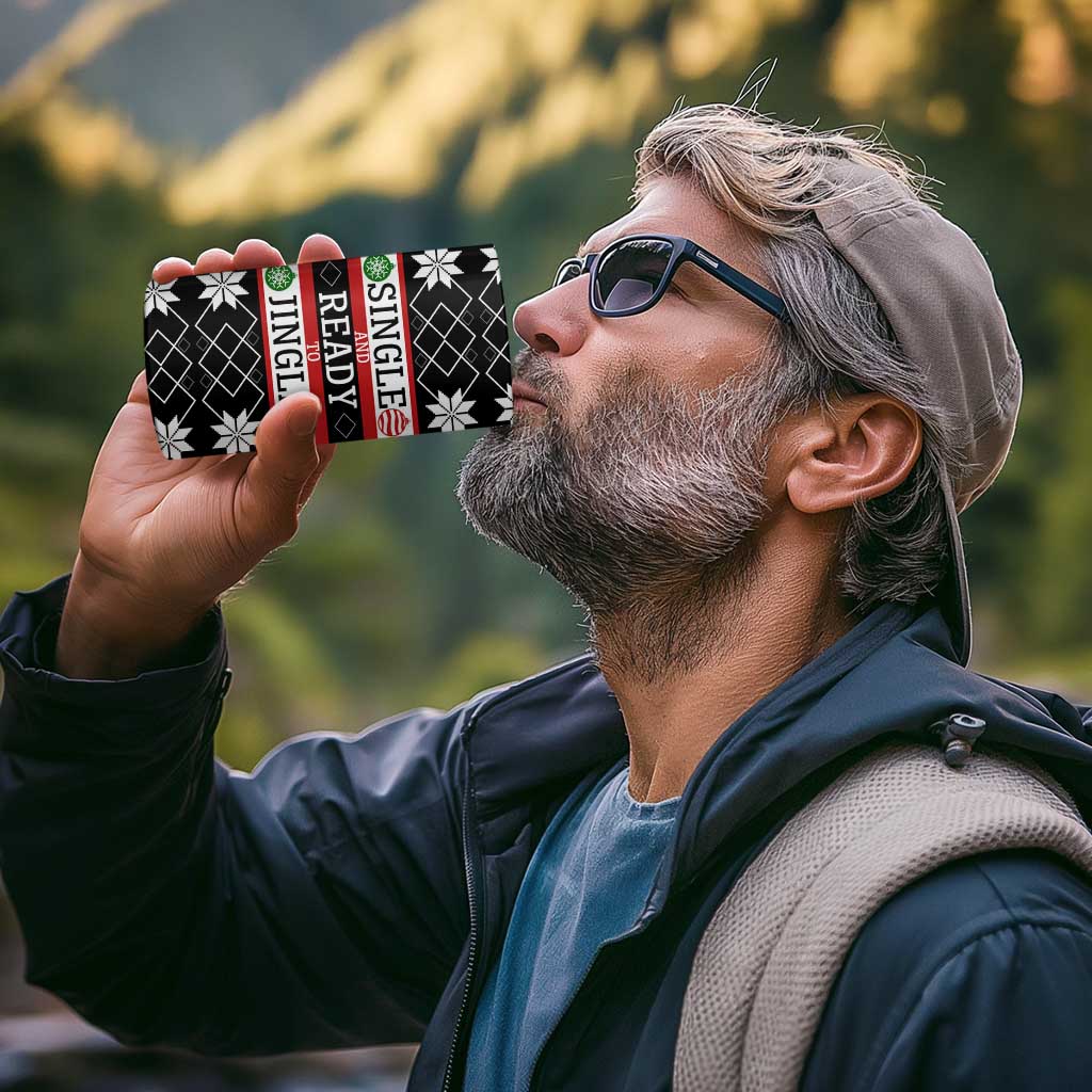 Single Ready To Jingle Christmas 4 in 1 Can Cooler Tumbler Xmas Holiday Patterns - Wonder Print Shop