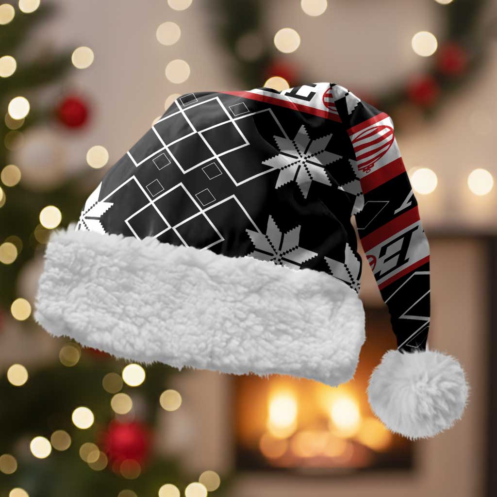 Single Ready To Jingle Christmas Santa Hat Xmas Holiday Patterns - Wonder Print Shop