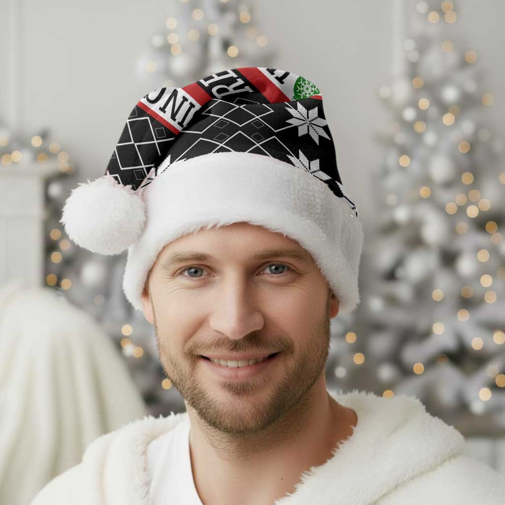 Single Ready To Jingle Christmas Santa Hat Xmas Holiday Patterns - Wonder Print Shop
