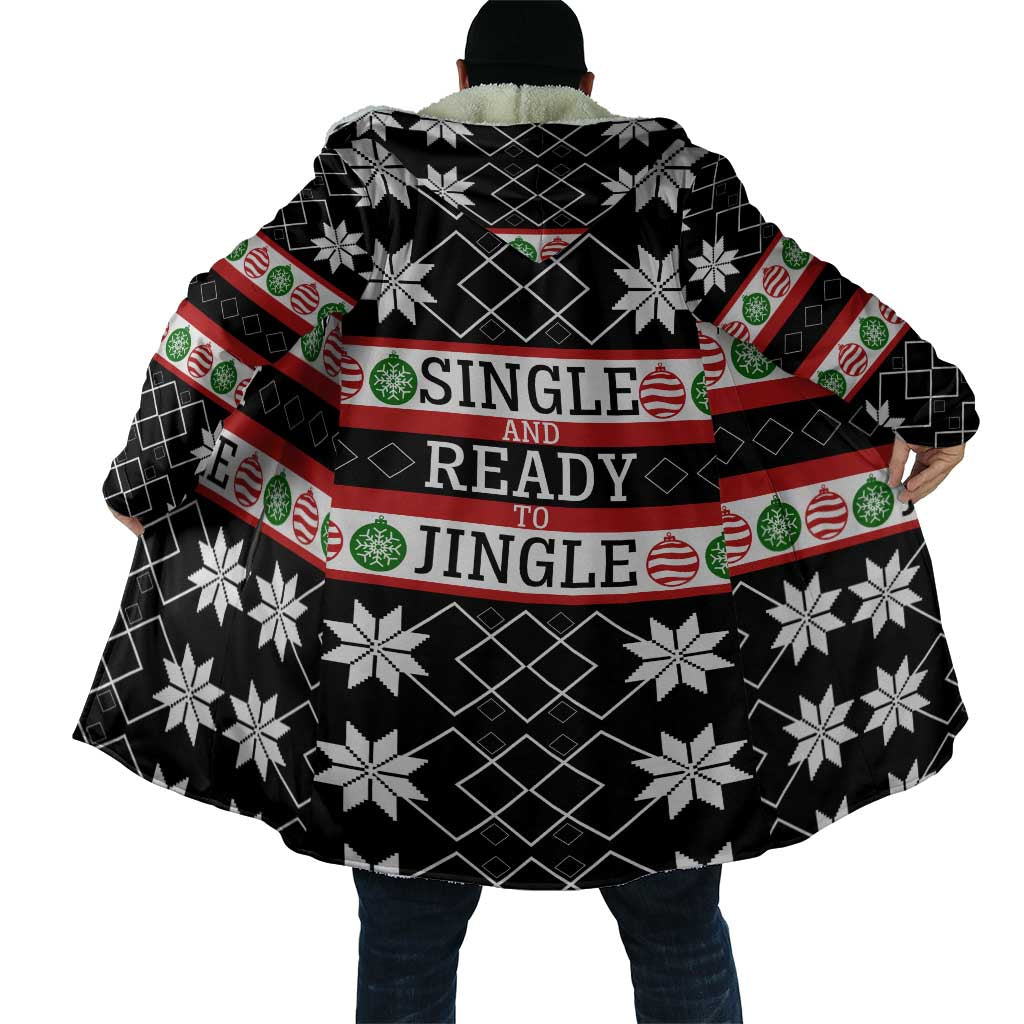Single Ready To Jingle Christmas Cloak Xmas Holiday Patterns - Wonder Print Shop