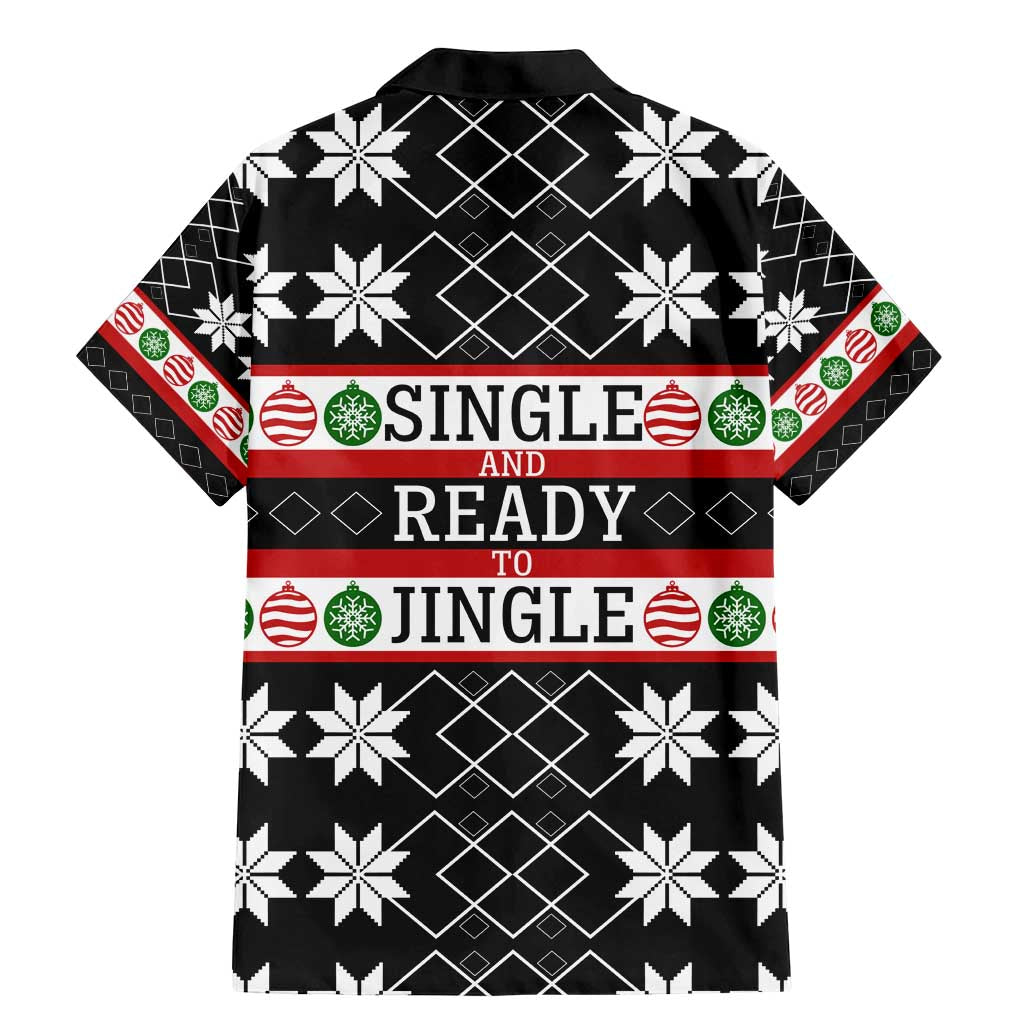 Single Ready To Jingle Christmas Family Matching Mermaid Dress and Hawaiian Shirt Xmas Holiday Patterns - Wonder Print Shop