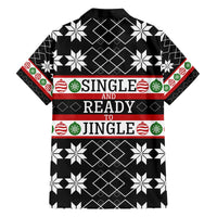Single Ready To Jingle Christmas Family Matching Off The Shoulder Long Sleeve Dress and Hawaiian Shirt Xmas Holiday Patterns - Wonder Print Shop