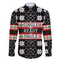 Single Ready To Jingle Christmas Family Matching Off The Shoulder Long Sleeve Dress and Hawaiian Shirt Xmas Holiday Patterns - Wonder Print Shop