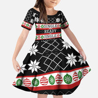Single Ready To Jingle Christmas Family Matching Puletasi and Hawaiian Shirt Xmas Holiday Patterns - Wonder Print Shop