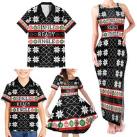 Single Ready To Jingle Christmas Family Matching Tank Maxi Dress and Hawaiian Shirt Xmas Holiday Patterns - Wonder Print Shop