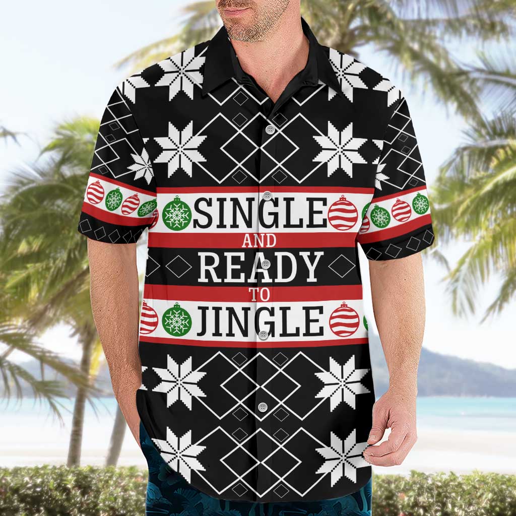Single Ready To Jingle Christmas Hawaiian Shirt Xmas Holiday Patterns - Wonder Print Shop