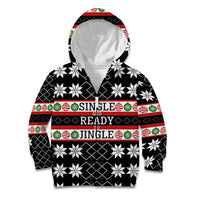 Single Ready To Jingle Christmas Kid Hoodie Xmas Holiday Patterns - Wonder Print Shop