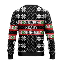 Single Ready To Jingle Christmas Ugly Christmas Sweater Xmas Holiday Patterns - Wonder Print Shop