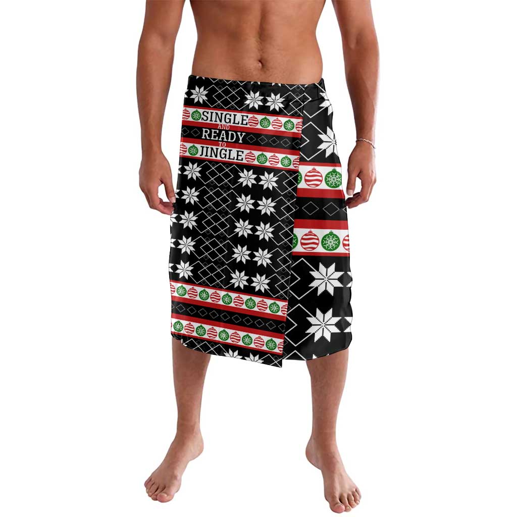 Single Ready To Jingle Christmas Lavalava Xmas Holiday Patterns - Wonder Print Shop