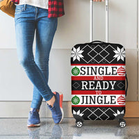 Single Ready To Jingle Christmas Luggage Cover Xmas Holiday Patterns - Wonder Print Shop