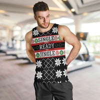 Single Ready To Jingle Christmas Men Tank Top Xmas Holiday Patterns - Wonder Print Shop