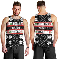 Single Ready To Jingle Christmas Men Tank Top Xmas Holiday Patterns - Wonder Print Shop