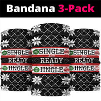 Single Ready To Jingle Christmas Neck Gaiter Xmas Holiday Patterns - Wonder Print Shop