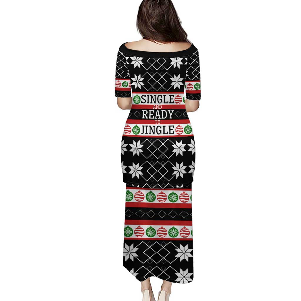 Single Ready To Jingle Christmas Puletasi Xmas Holiday Patterns - Wonder Print Shop