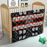 Single Ready To Jingle Christmas Quilt Xmas Holiday Patterns - Wonder Print Shop