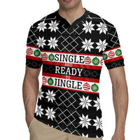 Single Ready To Jingle Christmas Rugby Jersey Xmas Holiday Patterns - Wonder Print Shop