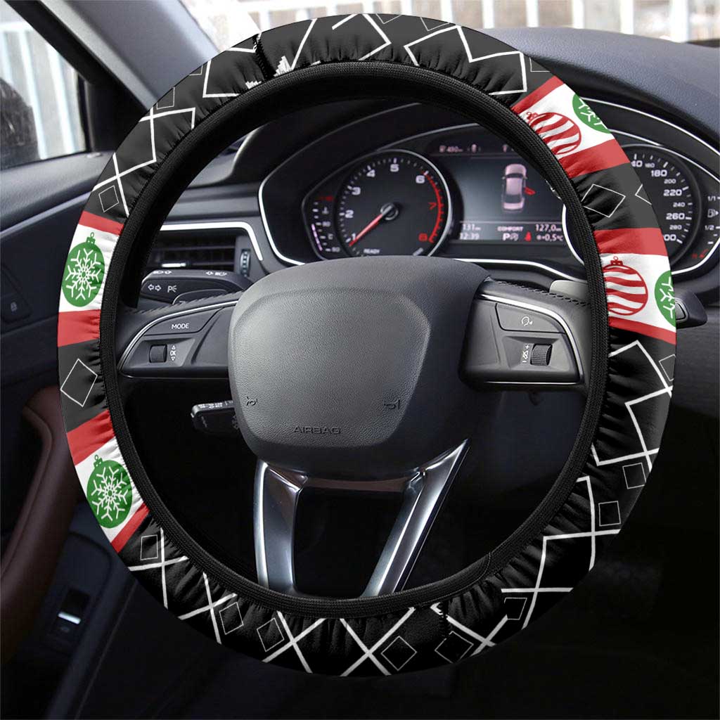 Single Ready To Jingle Christmas Steering Wheel Cover Xmas Holiday Patterns - Wonder Print Shop