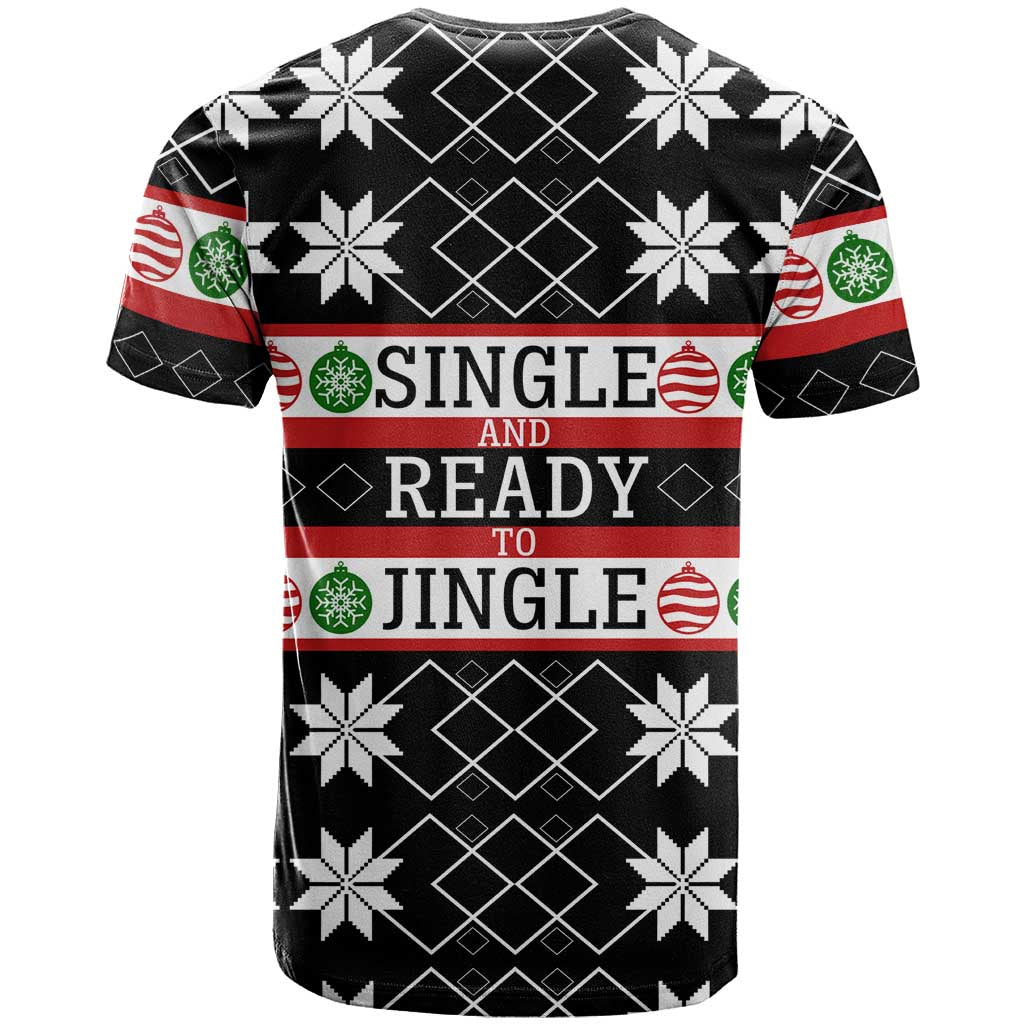 Single Ready To Jingle Christmas T Shirt Xmas Holiday Patterns - Wonder Print Shop