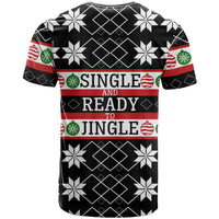 Single Ready To Jingle Christmas T Shirt Xmas Holiday Patterns - Wonder Print Shop