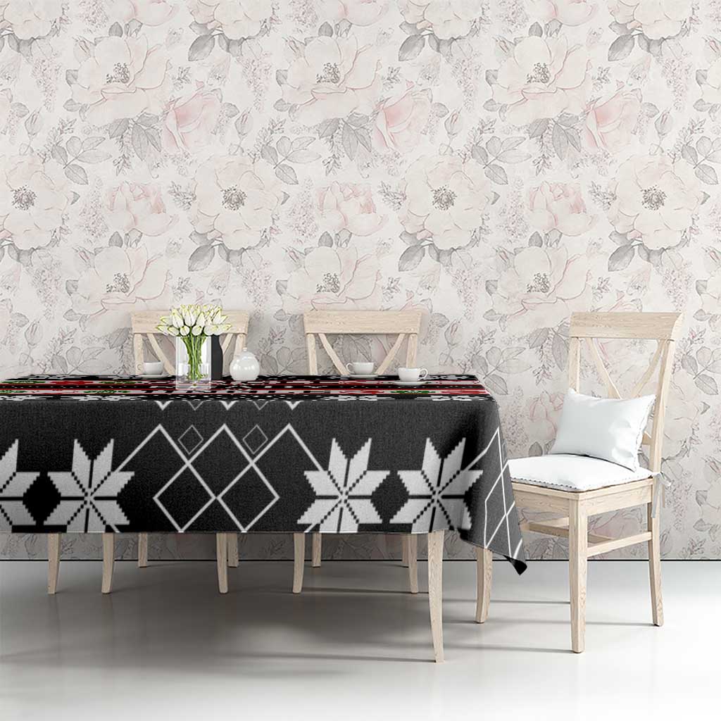 Single Ready To Jingle Christmas Tablecloth Xmas Holiday Patterns - Wonder Print Shop