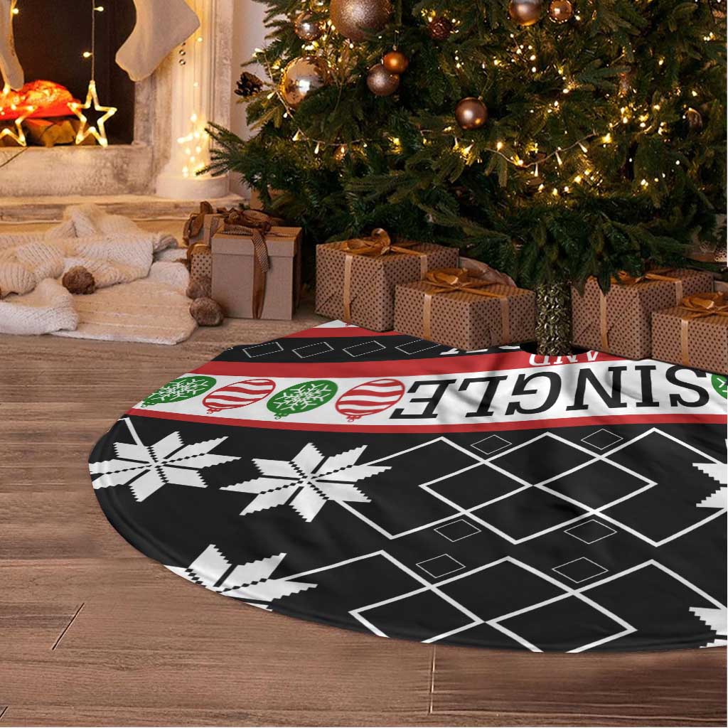 Single Ready To Jingle Christmas Tree Skirt Xmas Holiday Patterns - Wonder Print Shop