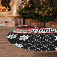 Single Ready To Jingle Christmas Tree Skirt Xmas Holiday Patterns - Wonder Print Shop