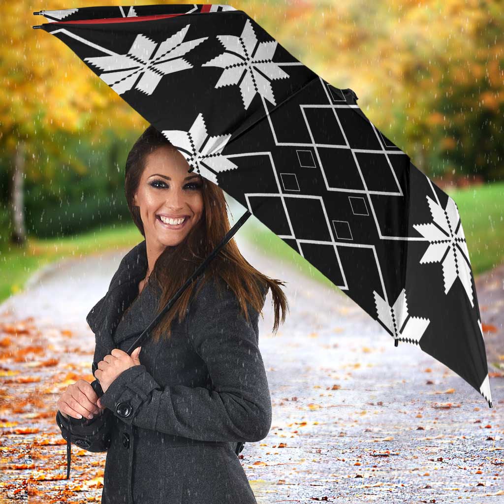 Single Ready To Jingle Christmas Umbrella Xmas Holiday Patterns - Wonder Print Shop