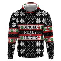 Single Ready To Jingle Christmas Zip Hoodie Xmas Holiday Patterns - Wonder Print Shop